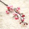 Simulación de flor de ciruelo, dulce de invierno chino, decoración del hogar, arreglo floral, rama de ciruelo pastoral, accesorios suaves, flores falsas, fábrica al por mayor