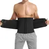 Entrenador de Cintura para Hombres Corsé Moldeador para Pérdida de Peso Control de Abdomen Moldeador Corporal Ropa Interior de Compresión Cinturón Sudoración Adelgazante Fajas