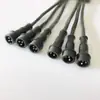 Fabricantes produzem acoplamento à prova d'água para fios LED macho e fêmea, conector de sinal à prova d'água de 2 a 8 núcleos