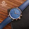 Relógio de Negócios Masculino OCHSTIN/Augustdon Moda Três Olhos 6 Ponteiros Relógio Masculino Luminoso