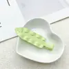 Novo Clipe de Franja Lateral Ondulada Sem Costura Cor Doce Sentido Avançado Simples Clipe Lateral Grampo de Cabelo Acessórios Acessórios de Cabelo