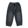 Jeans de Primavera y Otoño para Niños 2026 Nuevo Estilo Pantalones de Otoño para Niños Estilo Coreano Pantalones de Otoño Modernos y Tendencia para Niños