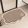 Alfombra Antideslizante de Baño de Lujo Ligero, Tapete Absorbente para Pies para Baño, Felpudo Resistente a la Suciedad para Entrada de Sala de Estar, Material de Tierra de Diatomeas