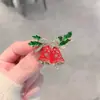 [Natal Nevado] Novo Estilo de Natal Broche de Árvore de Natal Floco de Neve Nicho Estilo Natalino de Alto Padrão Estilo Único Broche
