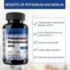 Comercio Exterior Nuevo Producto Cápsulas de Potasio Magnesio Cápsulas de Potasio Magnesio Zinc Suplemento Alimenticio