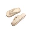 Sandalias y Chanclas de Playa para Mujer para Verano Ropa de Exterior Antideslizantes 2024 Nuevo Estilo Chanclas de Suela Gruesa para Viajes a Sanya para Mujer