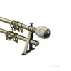 Exportação Transfronteiriça 16-19mm Haste Romana Telescópica Cabeça Decorativa Haste Telescópica Cabeça de Haste de Cortina Acessórios Clássicos de Ferro