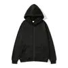 Comercio Exterior Ropa Europea y Americana Mismo Estilo Cardigan con Cremallera Sudadera con Capucha Color Sólido Ropa Deportiva Otoño e Invierno Forro Polar Holgado