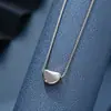 Cadena de Caja de Acero de Titanio Collar de Perlas Doradas Joyería de Acero de Titanio para Mujer Galvanizado Ecológico