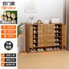 Zapatero para Vivienda de Alquiler, Zapatero para Uso Doméstico, Zapatero de Almacenamiento Multicapa para Entrada, Zapatero Simple a Prueba de Polvo para Interiores para Uso en Dormitorio
