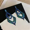 Brincos de Agulha de Prata Transfronteiriços com Design de Folha Oca Cravejada de Diamantes, Brincos Versáteis e Modernos Estilo Europeu e Americano, Luxo Leve com Sensação de Alto Padrão, Artesanato Requintado