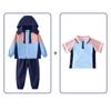 Uniforme de Escuela Primaria, Chaqueta Deportiva Tres en Uno, Uniforme de Clase, Uniforme Escolar, Estilo Primavera y Otoño, Conjunto de Verano, Conjunto de Siete Piezas, Estilo Campus