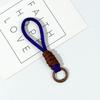 Cordão de corda trançada curta Capa de telefone móvel Chaveiro Corda curta anti-perda removível Corda de mão universal para pulso masculino e feminino Cordão de telefone móvel