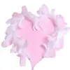 Decoración de pastel para el Día de San Valentín pluma DIY forma flexible fiesta de cumpleaños mesa de postres corona de plumas decoración