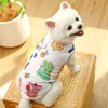 Roupas novas de seda gelada para primavera e verão para cães grandes, golden retrievers, gatos, vestuário e acessórios para animais de estimação, roupas para cães, coletes elásticos
