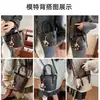 Bolso de Mano Retro Transfronterizo Otoño e Invierno para Mujer 2026 Nueva Moda Bolso Versátil de Hombro Cruzado Bolso Cubo de Gama Alta