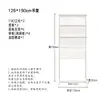 Estantería de Panel Perforado Ensamblaje Sin Taladro Herrajes Combinación de Estante de Escritorio Estantería Metálica de Piso Simple para el Hogar