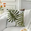 Cojín Bordado para Sofá de Sala de Estar Estilo Nórdico Ins, Almohada Pequeña Fresca para Habitación Modelo, Funda de Cojín para Respaldo de Cama