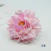 Flores de peonía en colores de primavera, flores artificiales de seda, decoraciones de flores falsas, arreglos para pasillo de boda, arreglos florales, accesorios para fotografía, decoraciones florales