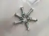 Pino Central de Moedor 150, Cabeça de Moedor, Parafuso de Mola, Manga Dentada, Haste de Empurrar, Lâmina Raspadora, Acessórios do Cilindro, Conjunto Completo