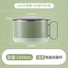 Tigela de Macarrão Instantâneo, Lancheira Térmica de Aço Inoxidável 304 de Alta Qualidade, Café da Manhã Dormitório Casa Fogão por Indução Tigela de Macarrão Instantâneo Ramen