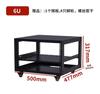 Gabinete de Rede Aberto Móvel 8U/12U/16U para Alto-falantes de Áudio Flight Case Gabinete de Rede