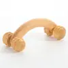 Masajeador de columna cervical con rodillo, bola de masaje de cuello, masajeador de cuello manual en forma de U, masajeador de meridianos manual doméstico.