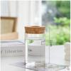 Vaso de vidro transparente com micropaisagem, vários estilos, vaso de flores de vidro carnudo, garrafa de musgo, vaso de vidro criativo em formato de ovo faça você mesmo