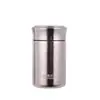 Bote de Té de Titanio Puro, Ligero y Fácil de Transportar, Conserva la Frescura y Sella el Aroma del Té, Bote Sellado para Almacenamiento de Té, Diseño de Tubo Recto Sm-T6061