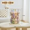 Caixa de Exibição Labubu é Adequada para Pingente de Boneca Bubble Mart Vitrine Artesanal Rack de Exibição de Caixas Surpresa Armazenamento
