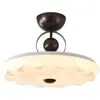 Lámpara Colgante Estilo Japonés Wabi-Sabi Restaurante Estilo Retro Vintage Forma de Cono de Tela Mesa de Comedor Luz Principal Hotel Barra de Bar Mostrador de Isla Accesorios de Iluminación