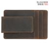 Portatarjetas Airtag de Cuero Genuino Cartera Antirrobo Rfid de Moda Ranuras Múltiples para Tarjetas Estuche para Tarjetas de Gran Capacidad Portatarjetas Venta al por Mayor