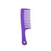 Peine de plástico directo de fábrica para el cabello, peine grande de dientes anchos, peine para rizar el cabello ondulado grande, peine para cabello largo, peine para cabello mojado, peine doméstico para damas.