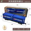 Tren de Juguete Eléctrico a Vapor Retro Transfronterizo con Vías, Vagones a Juego y Accesorios de Locomotora para Niños