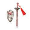 Mini espada maestra de la Guardia Cercana, escudo de la Guardia Cercana, modelo de aleación, llavero de juguete, Selda Kingdom, lágrimas periféricas