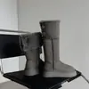 Botas de Nieve de Suela Gruesa para Mujer 2026 Nuevo Estilo Invierno Retro Botas Largas de Dos Vías Noreste Con Felpa Engrosada Cálidas Botas Altas de Algodón