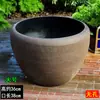 Acuario Antiguo, Jarra de Cerámica Retro con Agua Corriente, Adornos de Paisajismo de Cascada de Pie, Tanque de Agua Creativo Antiguo, Tanque de Loto