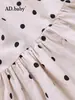 2025 Marca Ropa Infantil Verano Nuevo Falda para Niñas Estilo Occidental Estilo Coreano Vestido de Tirantes de Verano Polka Dot Falda de Princesa