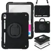 Comercio exterior para iPad 10ª 10.9 2022 silicona PC tres en uno arcoíris portátil funda con soporte para mujer