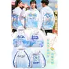 Cortaventos Personalizados para Uniforme de Classe, Roupas de Exterior para Alunos do Ensino Fundamental, Médio e Superior, Roupas para Eventos Esportivos, Cortaventos com Capuz para Outono e Inverno Feitos Sob Encomenda