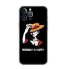 Adequado para Capa de Celular iPhone 17, Nova Capa de Celular Tendência Masculina One Piece Desenho Animado Anime Luffy Zoro