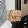 Bolso de Hombro Estilo Coreano Diseño de Nicho Retro Casual Bolso Cruzado Textura Simple de Moda Minimalista Bolso de Commuter de Primavera para Mujer