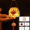 Linternas Pequeñas de Bambú para el Festival de Medio Otoño, Linternas Brillantes de Bambú Tejido para Niños, Estilo Tradicional, Forma de Conejo, Linternas de Cesta Pequeña de Bambú al por Mayor