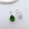 Collar de Perlas con Colgante de Gota de Agua de Alta Retención de Color Cierre Universal Pulsera de Cuentas Hecha a Mano DIY Collares Accesorios de Joyería Materiales