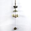 Sino de vento em liga com topo de lótus, pingente de sino de bronze, ornamentos vintage, casa, boutique de comércio exterior, fornecimento Yiwu