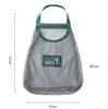 Bolsa de Malla Colgante para Almacenamiento de Frutas y Verduras Asa Portátil Cocina Multifuncional Hueca Transpirable Bolsa Colgante para Ajo y Cebolla