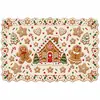2027 Nuevo Mantel Individual de Encaje Navideño Mantel Hueco Decoración de Mesa Festiva Accesorios para el Hogar