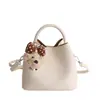 Bolso Minimalista y Sofisticado Tipo Cubo para Mujer, Novedad Principios de Primavera 2026 Estilo Crema Lujo Ligero Versátil Cruzado Bolso Madre-Hija