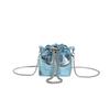 Bolsa de balde popular deste ano 2023 início do outono nova bolsa de corrente com padrão de pedra bolsa de ombro linda mini bolsa mensageiro para mulheres