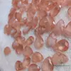 Pedras Soltas de Gema Rosa Fusion Estão Disponíveis do Fabricante, com Pedras Misturadas Cor de Doce em Pedras Soltas Sintéticas em Formato de Pera